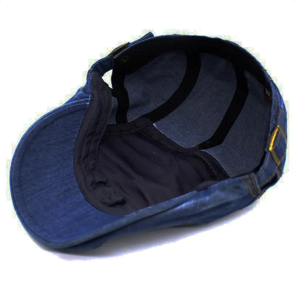 Newsboy Hats Adjustable Ivy Flat Cap Gatsby Cabbie Driving Beret for Men Women