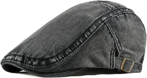 Newsboy Hats Adjustable Ivy Flat Cap Gatsby Cabbie Driving Beret for Men Women
