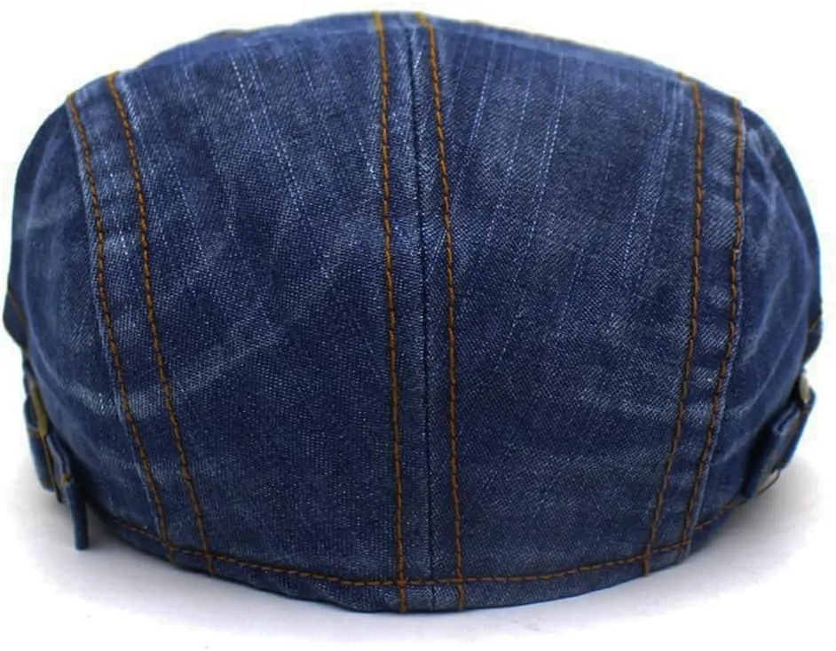 Newsboy Hats Adjustable Ivy Flat Cap Gatsby Cabbie Driving Beret for Men Women