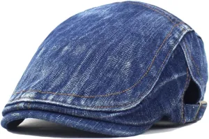 Newsboy Hats Adjustable Ivy Flat Cap Gatsby Cabbie Driving Beret for Men Women