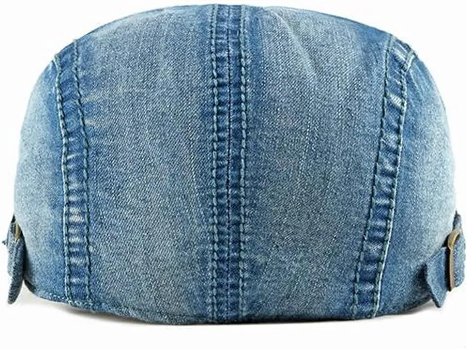 Newsboy Hats Adjustable Ivy Flat Cap Gatsby Cabbie Driving Beret for Men Women