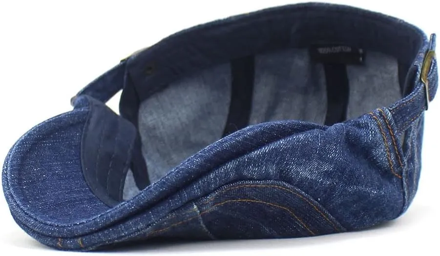 Newsboy Hats Adjustable Ivy Flat Cap Gatsby Cabbie Driving Beret for Men Women