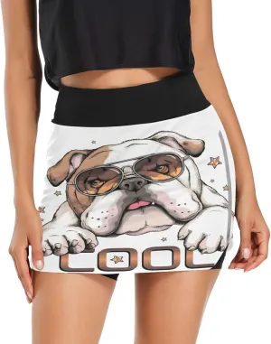 Plaaee Tennis Skirts for Women Green Leprechaun Hats St.Patrick's Day Golf Athletic Skorts Workout Running Shorts S