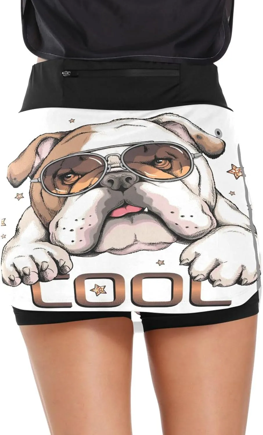 Plaaee Tennis Skirts for Women Green Leprechaun Hats St.Patrick's Day Golf Athletic Skorts Workout Running Shorts S