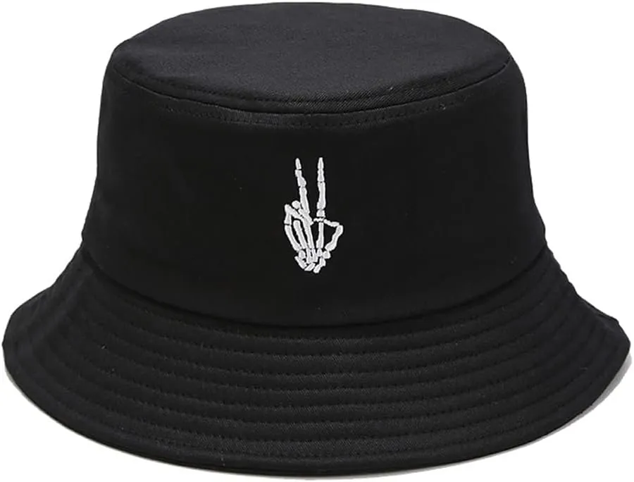 Quanhaigou Bucket Hats Unisex Sun Summer Travel Beach Fishing Cap for Men Women Teens