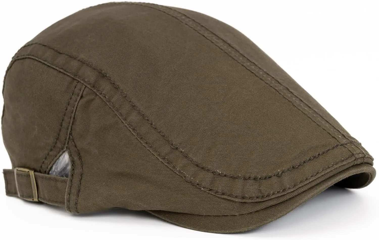 Quanhaigou Unisex Denim Newsboy Hats Flat Ivy Gatsby Cabbie Driving Berets Hat Cotton Dad Cap for Men Women