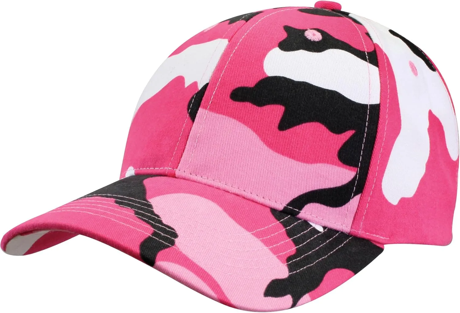 Rothco Supreme Camo Low Profile Cap  Adjustable Rugged Outdoor Baseball Hat