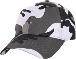Rothco Supreme Camo Low Profile Cap  Adjustable Rugged Outdoor Baseball Hat