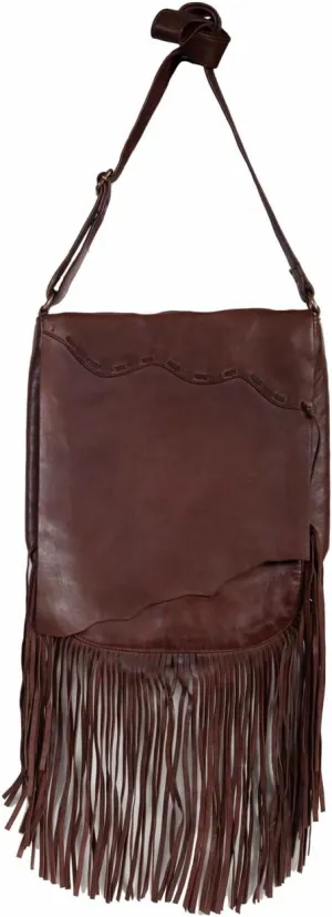 Scully Women's Soft Leather Fringe Crossbody Bag - B180