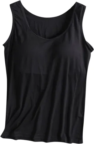 Tank Tops for Women No Steel Rings Bottom Casual Underwear Yoga Sports Camisole with Chest Pad Summer Vest