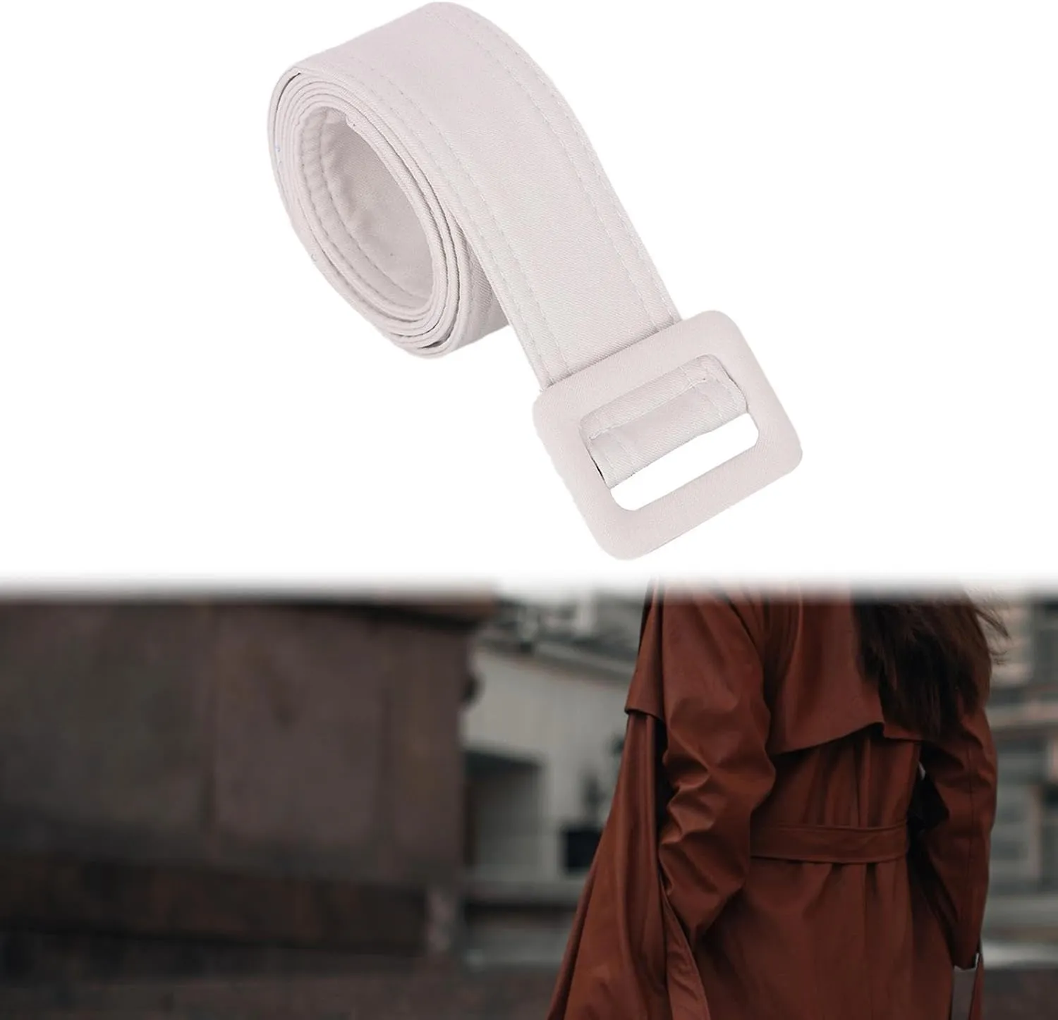 Trench Coat Belt Overcoat Waist Belt for Trench Coat Ladies Jacket Overcoat Slim