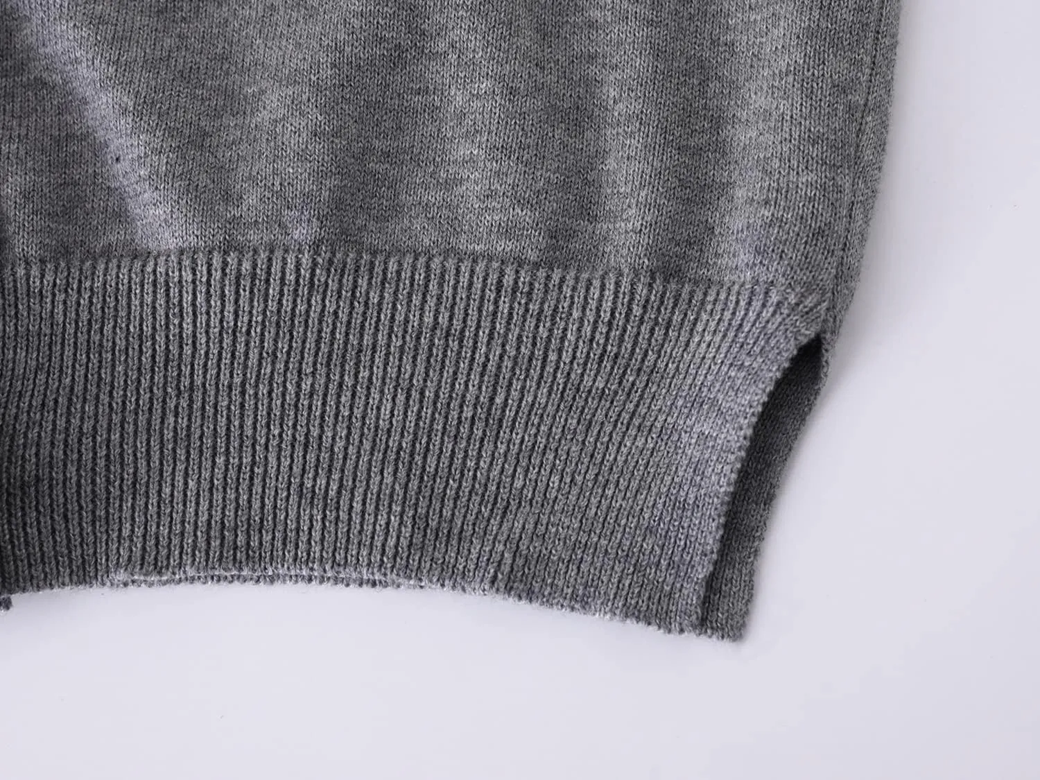 UMELOK Girls' Cardigans Sweater Cotton Button Solid Long Sleeve Knit Sweaters