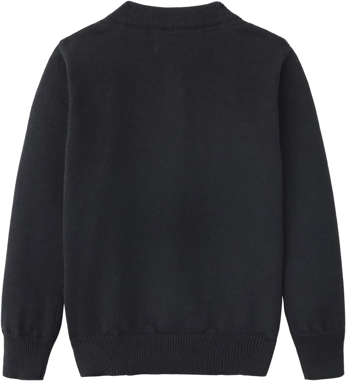 UMELOK Girls' Cardigans Sweater Cotton Button Solid Long Sleeve Knit Sweaters