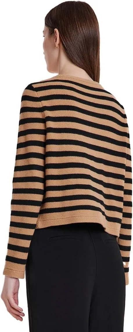 Women's Fashion Casual Cardigan Sweaters, Cropped Crewneck Button Up Knit Cardigans