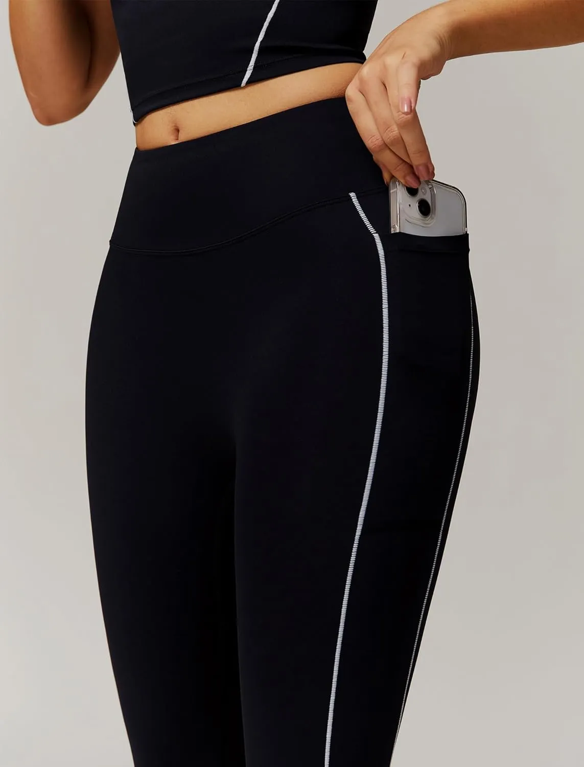 Womens Workout Sets Two Piece Spaghetti Straps Tank Top Matching High Waist Leggings Gym Work Out Outfits with Pockets