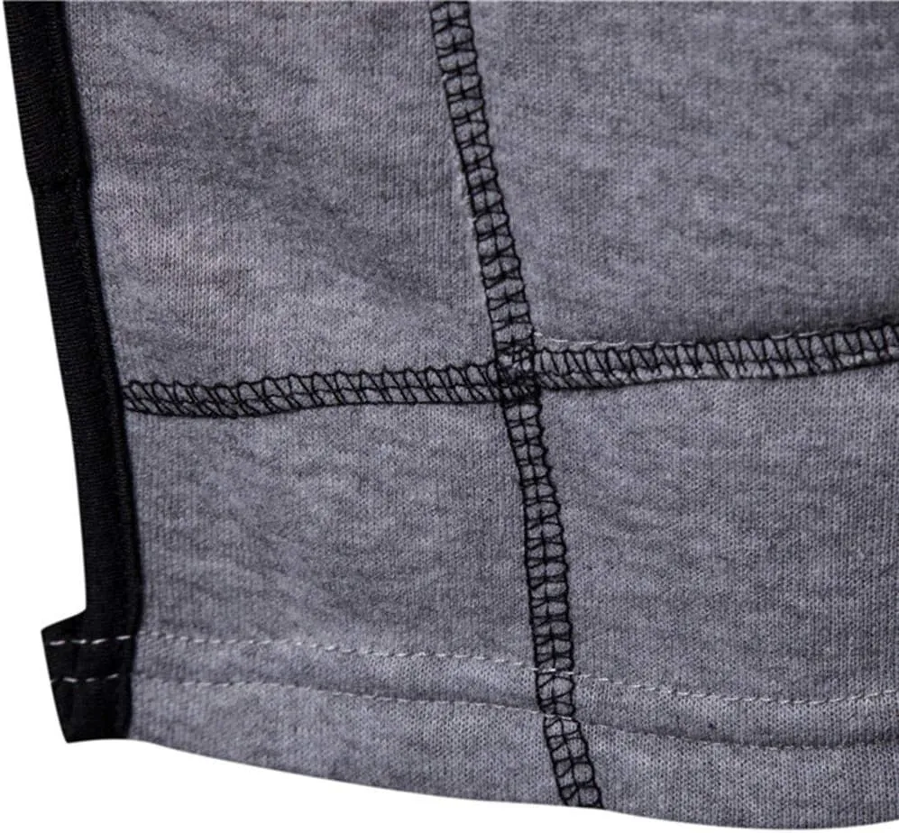 Ymosrh Winter Jackets for Men Fashion Mens Hooded Solid Trench Coat Jacket Cardigan Long Sleeve Outwear Blouse