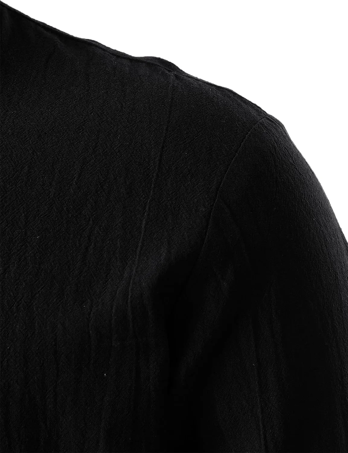 ZEROYAA Men's Medieval Vintage Long Sleeve Lace Up Shirt Renaissance Costume for Halloween Viking Pirate Cosplay